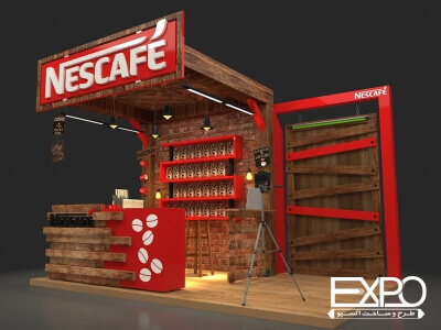غرفه قهوه در نمایشگاه تبریز